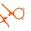 Kép 3/3 - DELPHIN Atak! REFLEX Ívelt csipesz 15cm