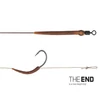 Kép 2/2 - DELPHIN Boilie Rig Előkötött horog 20cm/25lbs/#2