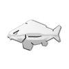 Kép 1/3 - DELPHIN CARP 3D matrica króm