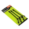 Kép 2/2 - CARP ACADEMY Gubancgátló Cső Fekete 10cm 3db/csomag