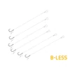Kép 4/4 - DELPHIN FLR D-rig 8cm/0,22mm/B-LESS#6/Sting7mm kötött horog