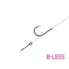 Kép 3/3 - DELPHIN FLR Sting 8cm/0,22mm/B-LESS#8/Sting7mm kötött horog