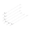 Kép 3/3 - DELPHIN Feeder kötött horog FLR Loop / 6db 12cm #6