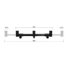 Kép 4/6 - DELPHIN FlexiBUZZ állítható buzz bar XL 22-35cm