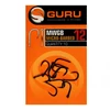 Kép 2/3 - GURU MWG Hook size 10 Barbed/Eyed szakállas horog
