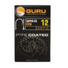 Kép 1/2 - GURU Super XS Size 12 Barbless/Eyed szakáll nélküli horog