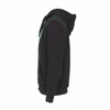 Kép 3/4 - MADCAT BADGE LOGO ZIP HOODIE BLACK CAVIAR XL-es kapucnis pulóver