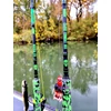 Kép 9/9 - MADCAT UV SERIES Vertical 1.75m 50-150g 1részes harcsázó bot