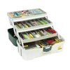 Kép 2/4 - PLANO Three-Tray Tackle Box Green horgász láda