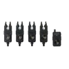 Kép 1/4 - PROLOGIC CUSTOM SMX MKII BITE ALARM SET 4+1 RED/YELLOW/GREEN/BLUE kapásjelző szett