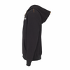 Kép 2/4 - PROLOGIC EDEN ZIP HOODIE XXL-es fekete kapucnis pulóver