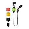 Kép 2/2 - PROLOGIC K1 MINI HANGER CHAIN SET 4 ROD RED/YELLOW/GREEN/PURPLE swinger szett