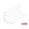 Kép 2/3 - DELPHIN Proxi Sting 12cm/0,10mm/BARB#6/Sting5mm kötött horog