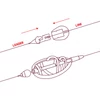 Kép 4/4 - DELPHIN Q-METHOD előke gyors kapocs 10db S-es