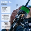 Kép 2/3 - SHIMANO Kairiki 8+ 150m/0.10mm/6.5kg M.Green fonott zsínór