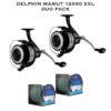 Kép 1/5 - DELPHIN MAMUT 12000 XXL Duo Pack