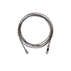 Kép 1/3 - DELPHIN THE END Leadcore+swivel előkötött szerelék 3db/1m