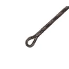 Kép 2/3 - DELPHIN THE END Leadcore+swivel előkötött szerelék 3db/1m