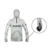 Kép 3/6 - DELPHIN UV ARMOR 50+ Kapucnis hosszúujjú póló Olive L-es