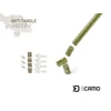 Kép 2/3 - DELPHIN sCAMO GRAZZ Cut anti tangle hüvely 10db