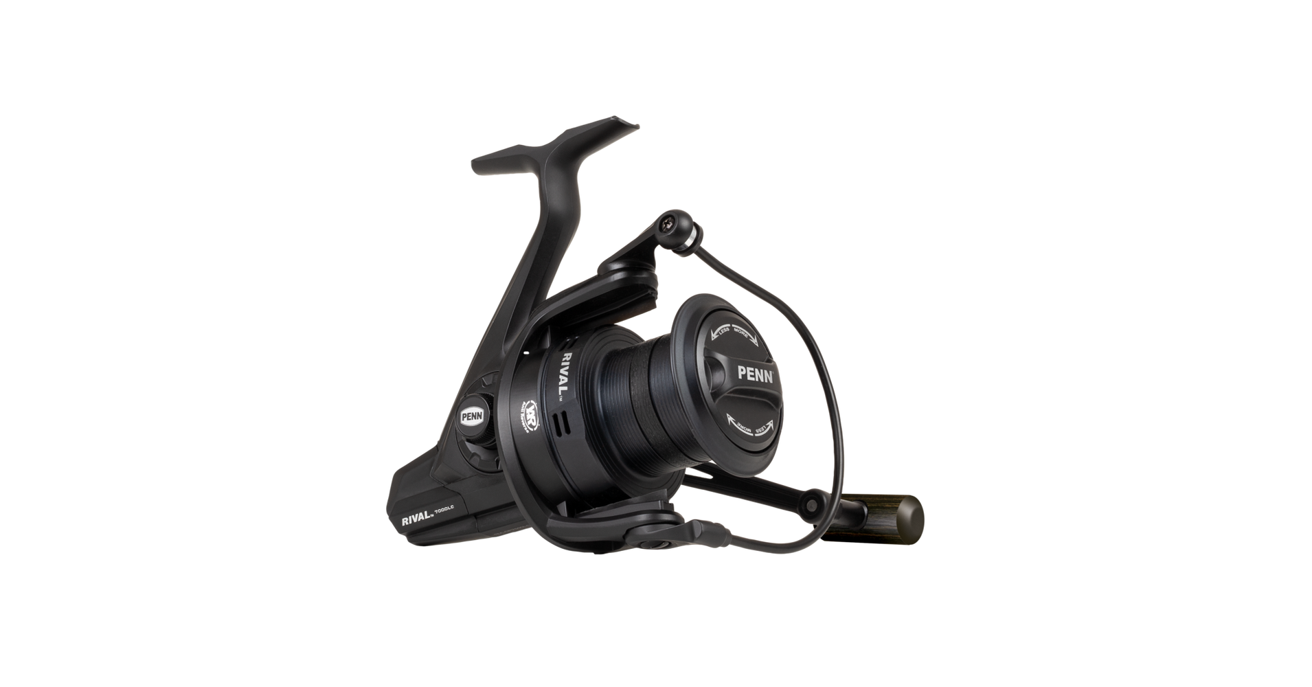 Moulinet De Pêche Penn Rival 6000 – Longue Coulée, Drag Avant, Noir Et Or