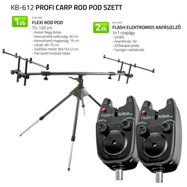 CARP ACADEMY Profi Carp Rod Pod szett