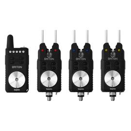 DELPHIN BRITON Piros/Kék/Sárga Elektromos Kapásjelző Szett 3+1