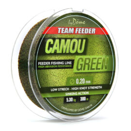 BY DÖME TEAM FEEDER Camou Green 300m/0.20mm feeder zsínór