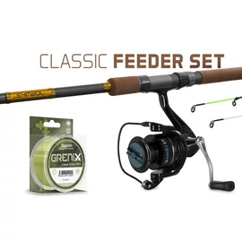 DELPHIN CLASSIC Feeder szett 360cm/120g+4T+0,203mm