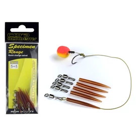 CARP ACADEMY Gyorscsatlakozó szilikoncsővel 5+5db L-es