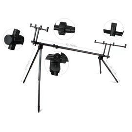 CARP ACADEMY Alcatraz Rod Pod Black