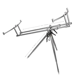 CARP ACADEMY Euro Rod Pod Új 360 alumínium rod pod