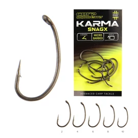 CARP ACADEMY KARMA SnagX 10-es pontyozó horog