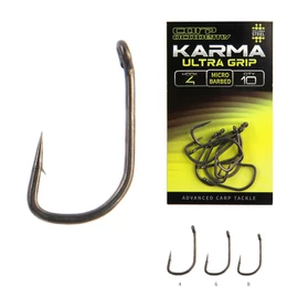 CARP ACADEMY KARMA Ultra Grip 4-es pontyozó horog