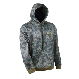 CARP SPIRIT Camo Hoodie kapucnis pulóver L-es