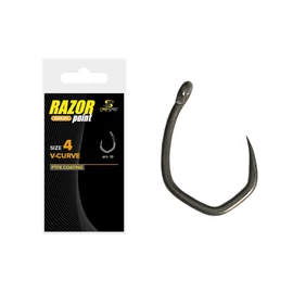 CARP SPIRIT Razor V-Curve Barbless S4# bojlis horog