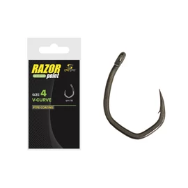 CARP SPIRIT Razor V-Curve Barbed S10# bojlis horog
