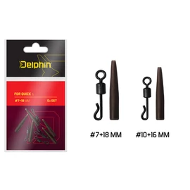 DELPHIN FDR Quick L /Szet #7+18mm Gyorskapocs