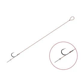 DELPHIN Proxi Sting 8cm/0,10mm/BARB#10/Sting5mm kötött horog