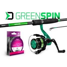DELPHIN GreenSPIN pergetőszett 210cm/30g+2T+0.22mm