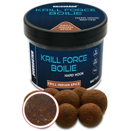 HALDORÁDÓ KRILL FORCE Boilie Hard Hook Wafter 16, 20 mm - Krill Indian Spice
