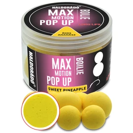 HALDORÁDÓ MAX MOTION Boilie Pop Up 16, 20 mm - Édes Ananász