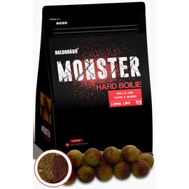 HALDORÁDÓ MONSTER Hard Boilie 24+ mm - Máj & Vér