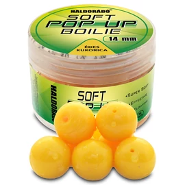HALDORÁDÓ Super Soft Pop Up Boilie 14mm - Édes Kukorica