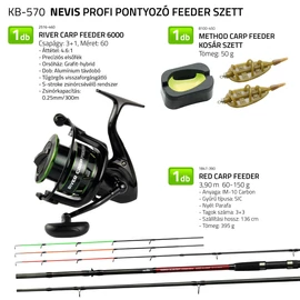 NEVIS Profi Pontyozó Feeder 390 szett