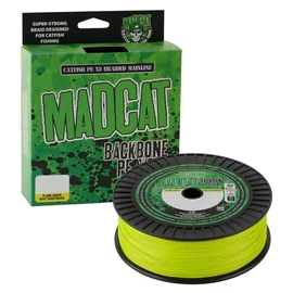 MADCAT BACKBONE PE X8 Fonott harcsázó zsinór 0.60mm/300m/84.1kg