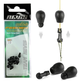 NEVIS Feeder Gyorscsatlakozó gyöngy S 10db/cs