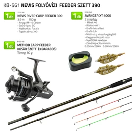 NEVIS Folyóvízi feeder szett 390