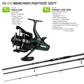 NEVIS Profi Pontyozó 360/3részes bot szett