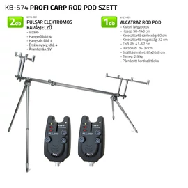 CARP ACADEMY Profi Carp Rod Pod szett